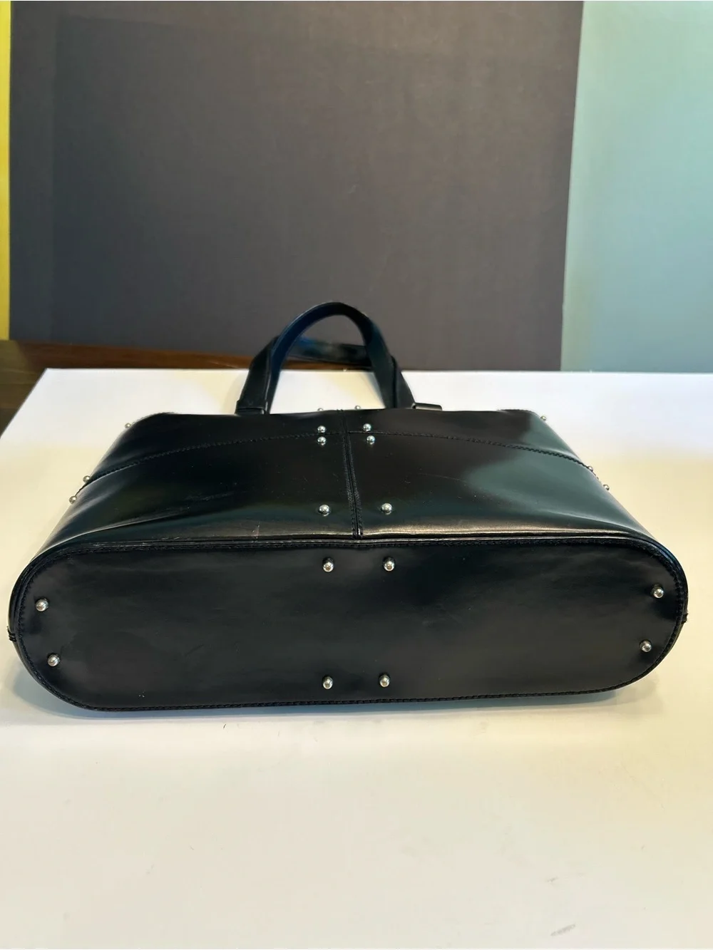 Tod’s Classic Black Studded Women’s Tote Bag
